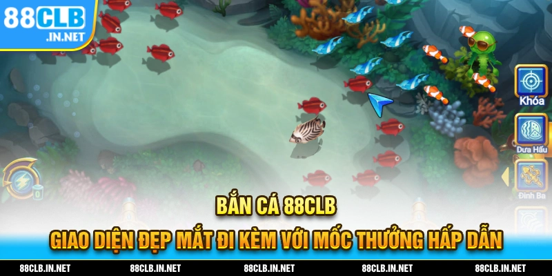 Bắn Cá 88CLB với giao diện đồ họa 3D sống động mang đến cảm giác chân thực